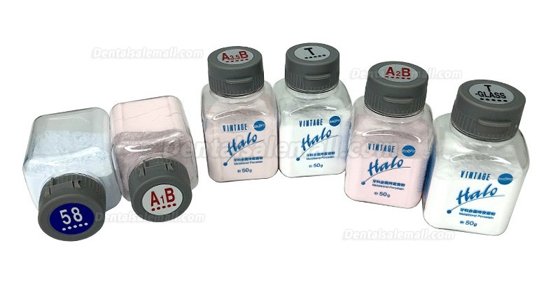 Dental Lab Porcelain Powder Consumables Metal Ceramics Dentine Powder Denture Material